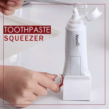 🌀 Premium Manual Toothpaste Squeeze –Reusable Rolling Tube Dispenser for Bathroom Cosmetic Use